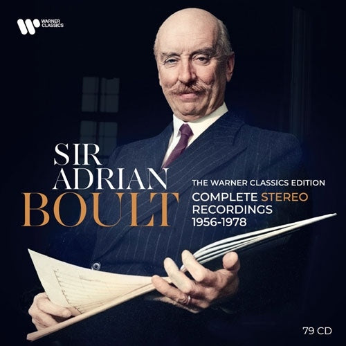Adrian Boult - Complete Warner Recordings - Import 79 CD Box Set Limited Edition