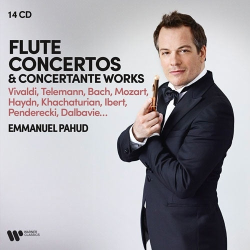 Emmanuel Pahud - Flute Concertos & Concertante - Import 14 CD Box Set