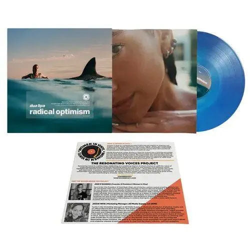 Dua Lipa - Radical Optimism (AMS Exclusive) - Import Galaxy Blue Vinyl LP Record Limited Edition
