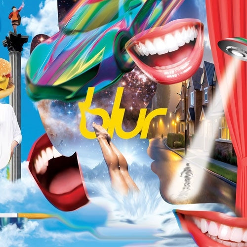 Blur - The Great Escape (30th Anniversary Edition) - Import Yellow & Turquoise Vinyl 2 LP Record