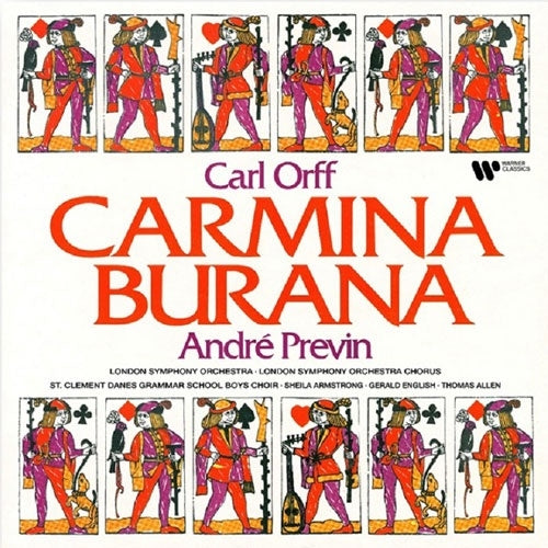 André Previn - Orff: Carmina Burana - Import 2 LP Record Limited Edition