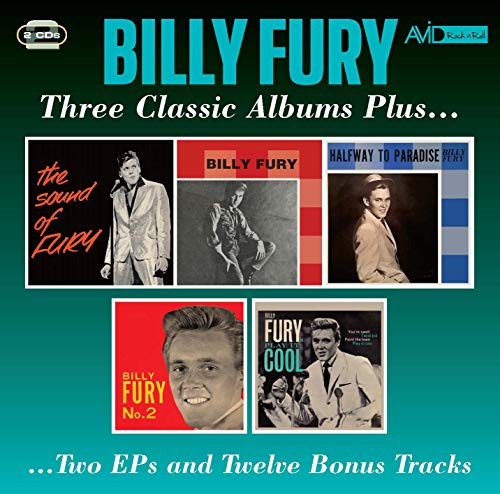 Billy Fury - Three Classic Albums Plus - Import CD
