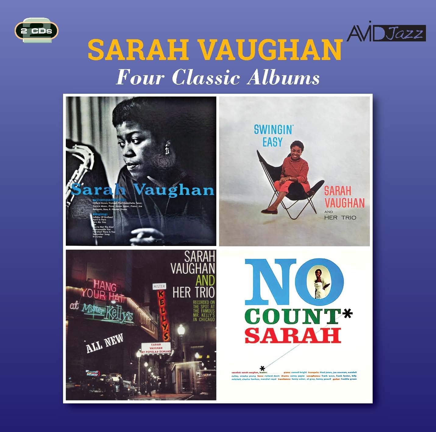 Sarah Vaughan - Four Classic Albums - Import 2 CD