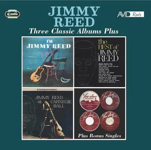 Jimmy Reed - Three Classic Albums Plus - Import 2 CD