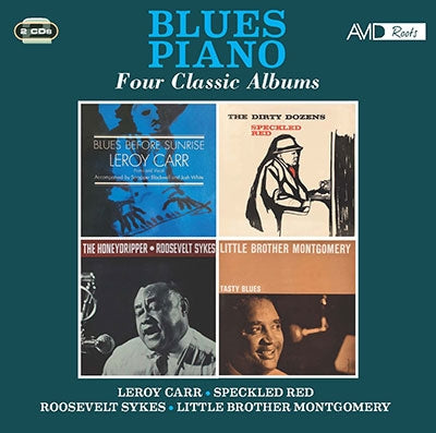 Various Artists - Blues Piano - Four Classic Albums (Blues Before Sunrise / The Dirty Dozens / The Honeydripper / Tasty Blues) - Import 2 CD