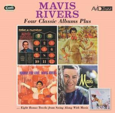 Mavis Rivers - Four Classic Albums Plus (Take A Number / The Simple Life / Hooray For Love / Mavis) - Import 2 CD