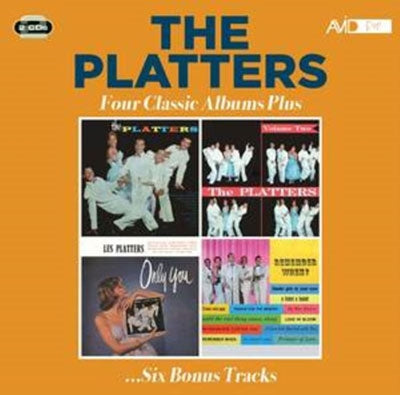 The Platters - Four Classic Albums Plus (The Platters / Volume 2 / Only You / Remember When) - Import 2 CD