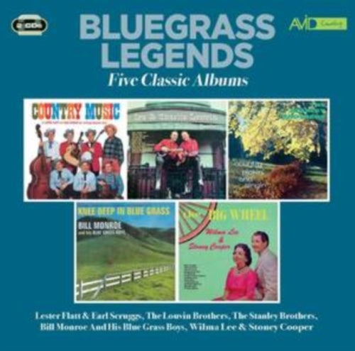 Various Artists - Bluegrass Legends - Five Classic Albums - Import 2 CD