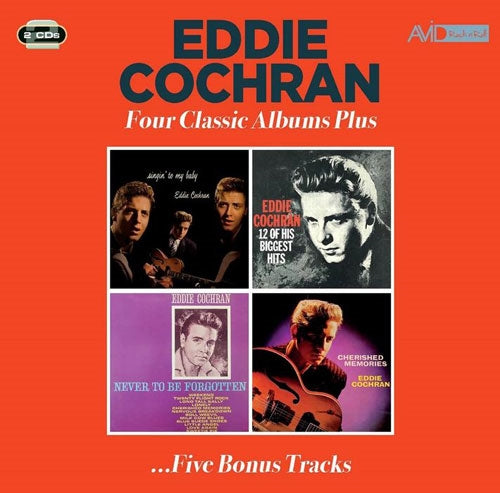 Eddie Cochran - Four Classic Albums Plus - Import 2 CD