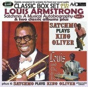 Louis Armstrong - Satchmo: A Musical Autobiography - Part 2 (4Th Lp) & Two Classic Albums Plus (Satchmo Plays King Oliver/Louis And The Good Book) - Import 2 CD