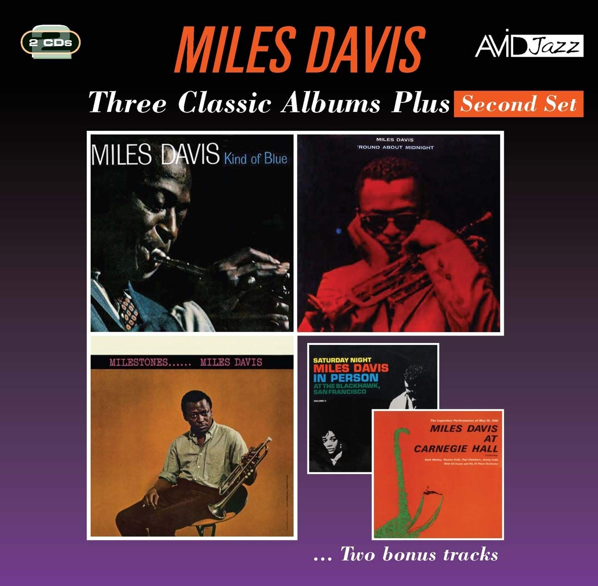 Miles Davis - Three Classic Albums Plus - Import 2 CD