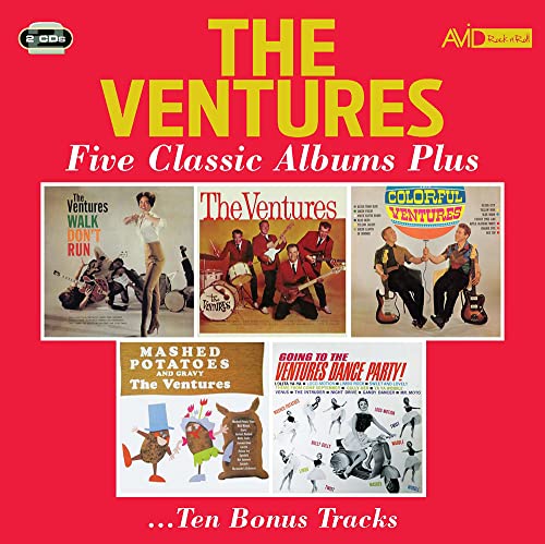 The Ventures - Five Classic Albums Plus - Import 2 CD