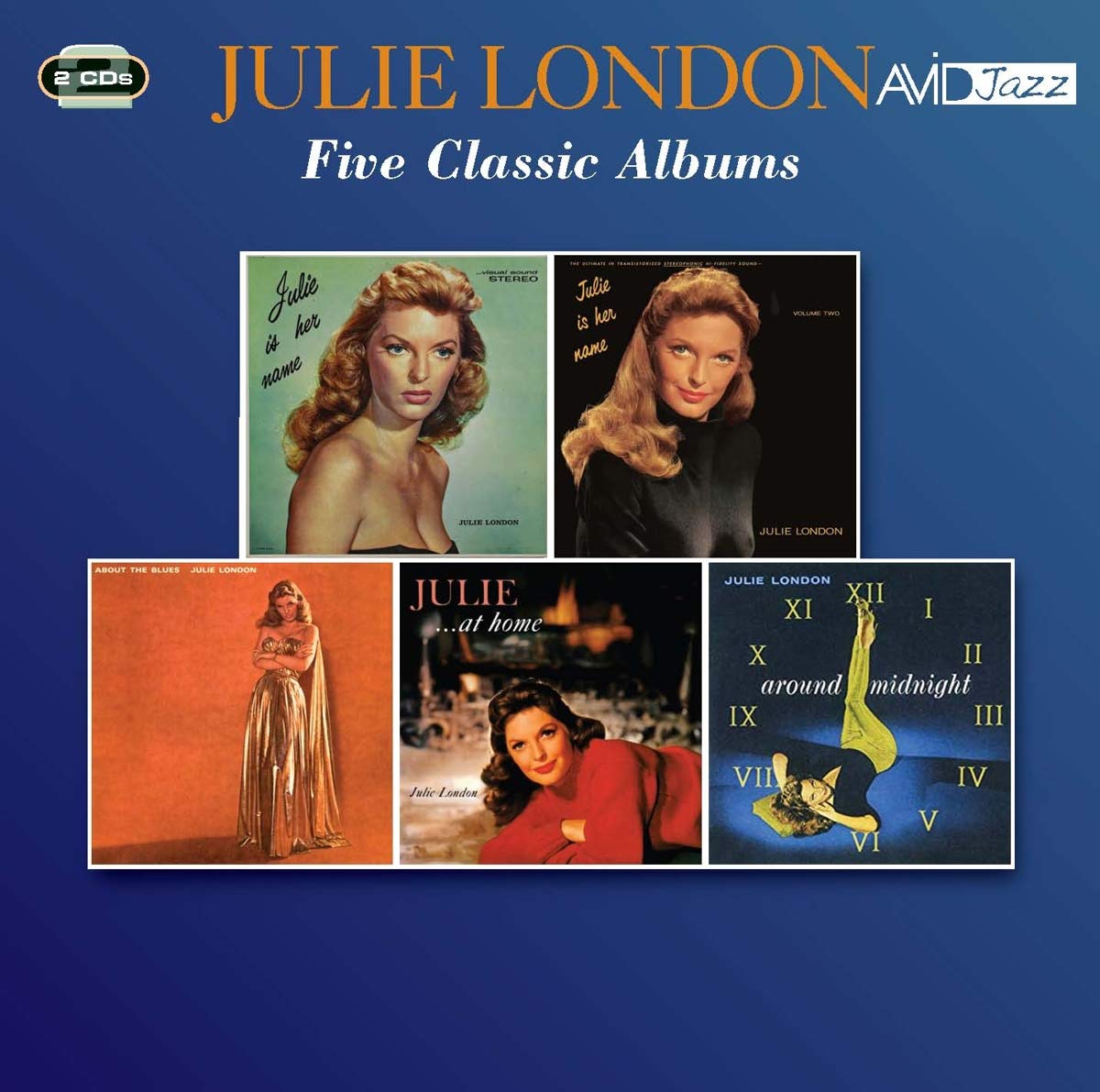 Julie London - Five Classic Albums - Import 2 CD