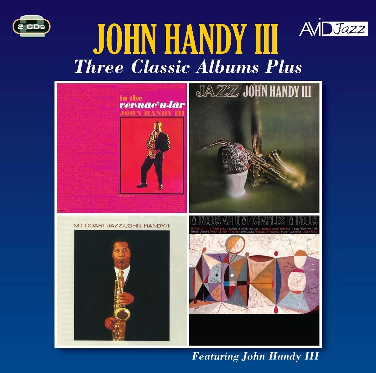 John Handy - Three Classic Albums Plus - Import 2 CD