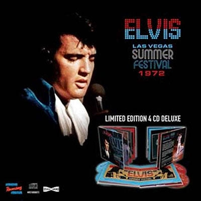 Elvis Presley - Las Vegas Summer Festival 1972 (Digi Book) - Import 4 CD Bonus Track