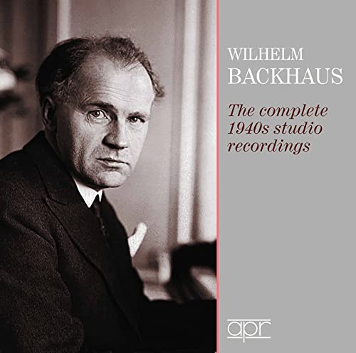 Wilhelm Backhaus - Complete 1940S Studio Recording - Import CD