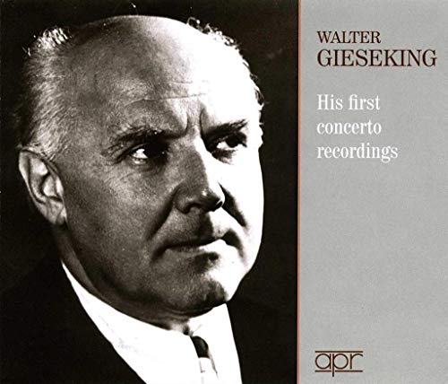 Walter Gieseking, Hans Rossbaut, Karl Böhm, Bruno Walter, Henry Wood - His First Concerto Recordings - Import 3 CD