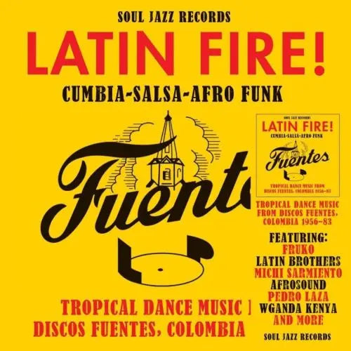 Various Artists(Latin Fire! Cumbia-Salsa-Afro-Funk: Tropical Dance Music From Discos Fuentes, Colombia 1956-83)  - Latin Fire! Cumbia-Salsa-Afro-Funk: Tropical Dance Music From Discos Fuentes, Colombia 1956-83 - Import CD
