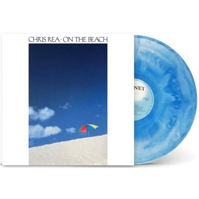 Chris Rea - On the Beach: 40th Anniversary Edition - Import Sea Blue Marble Colored Vinyl LP Record
