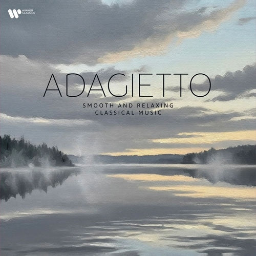 Various Artists - Adagietto-smooth And Relaxing Classical Music - Import Silver Colour Vinyl LP Recurd Limited Edition