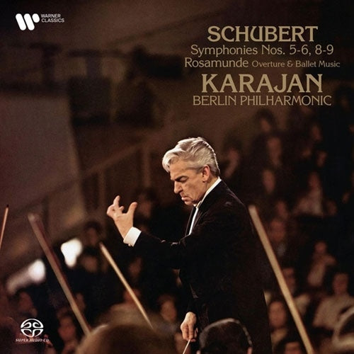 Herbert Von Karajan - Schubert : Symphonies Nos.5, 6, 8, 9 / Berliner Philharmoniker - Import 2 SACD Hybrid Limited Edition