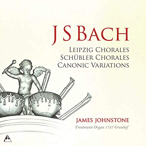 Bach (1685-1750) - Leipzig Chorales, Schubler Chorales, Canonic Variations : James Johnstone(Organ)(2CD) - Import 2 CD