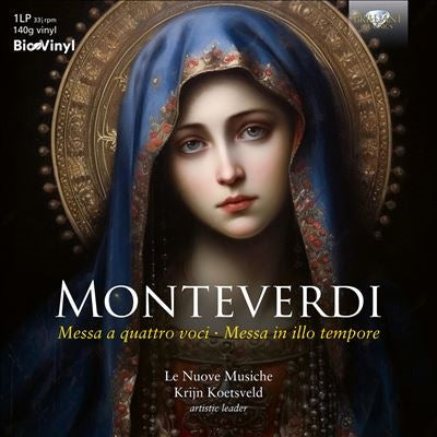 Krijn Koetsveld - Monteverdi:Messa A Quattro Voci / Messa In Illo Tempore - Import Vinyl LP Record