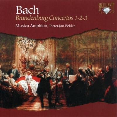 Pieter-Jan Belder - J.S.Bach: Brandenburg Concertos No.1-No.3 - Import CD