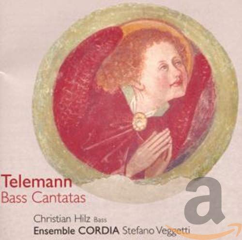 Telemann (1681-1767) - Bass Cantatas : H.Hilz, Veggetti / Ensemble Cordia - Import CD