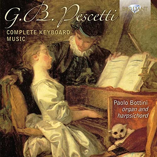 Pescetti, Giovanni Battista (1704-1766) - Complete Keyboard Works : Paolo Bottini (Organ, Cemb)(2CD) - Import 2 CD