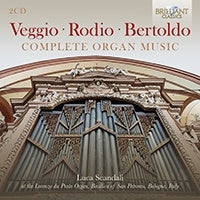 Bertoldo / Scandali - Complete Organ Music - Import 2 CD