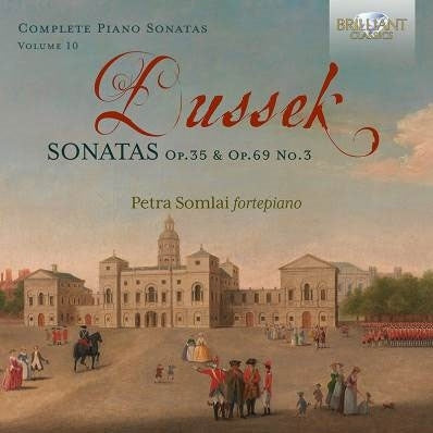 Petra Somlai - Dussek:Sonatas Op.35&69 No.3,Vol.10 - Import CD