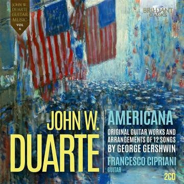 Francesco Cipriani - Duarte:Guitar Works And Arrangements Of 12 Songs By Gershwin - Americana - Import 2 CD