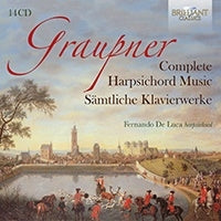 Graupner / Luca - Complete Harpsichord Music - Import 14 CD