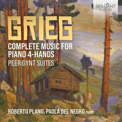 Grieg / Plano / Del Negro - Complete Music For Piano 4-Hands Peer Gynt Suites - Import CD
