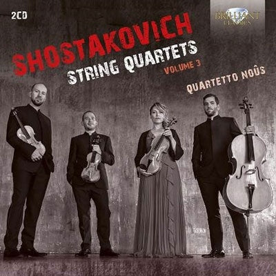 Shostakovich - String Quartets Vol.3 : Quartetto Nous - Import 2 CD