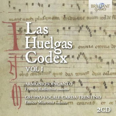 Armoniosoincanto - Las Huelgas Codex, Vol. 1 - Import 2 CD