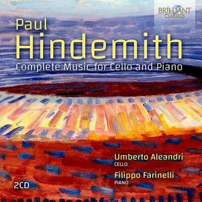 Umberto Aleandri - Hindemith:Complete Music For Cello And Piano - Import 2 CD