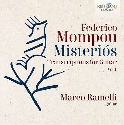 Marco Ramelli - Mompou:Misterios Transcriptions For Guitar Vol.1 - Import CD
