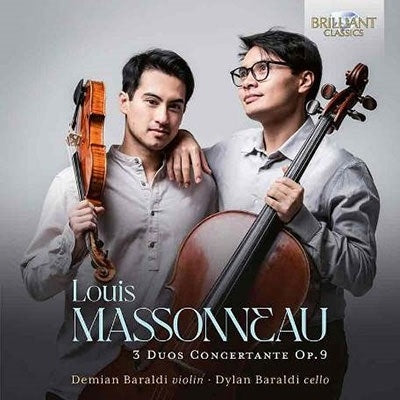 Dylan Baraldi Massonneau, Louis (1766-1848) - Massonneau: 3 Duos Concertante Op.9 - Import CD