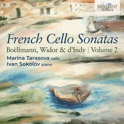 Marina Tarasova - Boellmann, Widor & D'Indy: French Cello Sonatas, Vol. 2 - Import CD