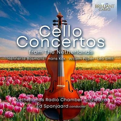 Netherlands Radio Chamber Orchestra & Ed Spanjaard - Cello Concertos From The Netherlands - Import CD
