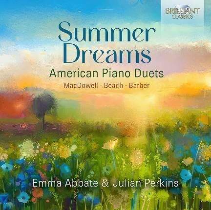 Emma Abbate & Julian Perkins - Macdowell / Beach / Barber:Piano Duets - Import CD