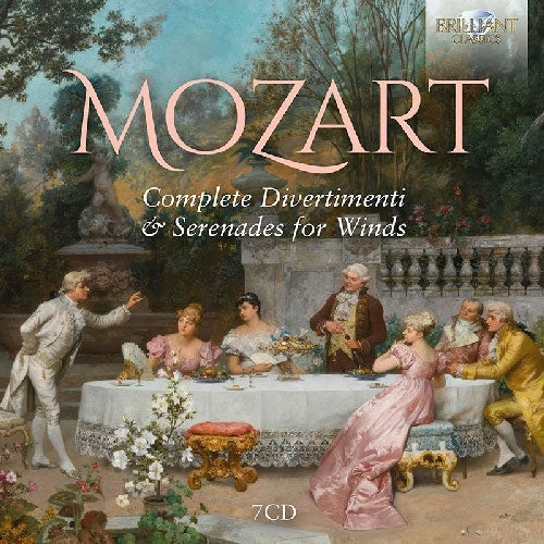 Henk De Graafjan Jansenjohan - Mozart: Complete Divertimenti & Serenades For Winds - Import 7 CD Box Set