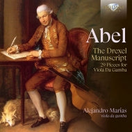 Alejandro Marias - Abel: The Drexel Manuscript, 27 Pieces for Sola Viola da Gamba - Import CD