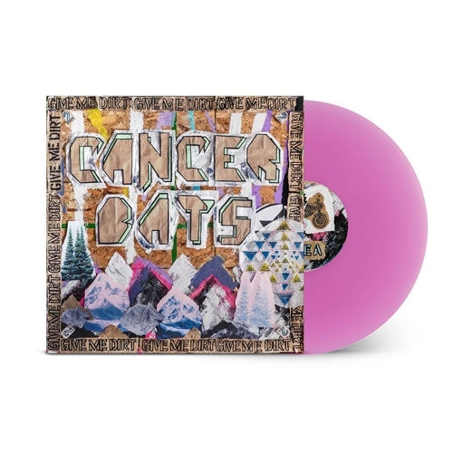 Cancer Bats - Give Me Dirt - Import Pink Vinyl LP Record