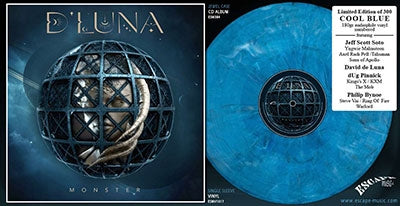 D'Luna - Monster - Import Cool Blue Vinyl LP Record Limited Edition