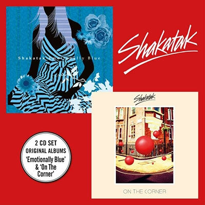 Shakatak - Emotionally Blue + On The Corner - Import 2 CD