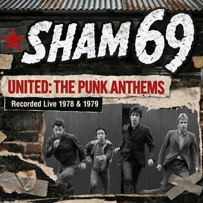 Sham 69 - United: The Punk Anthems Recorded Live 1978 & 1979 - Import Vinyl LP Recurd