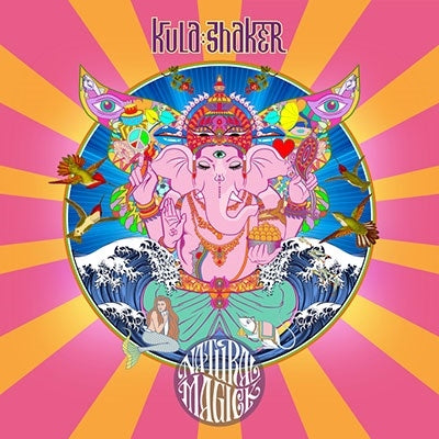 Kula Shaker - Natural Magick - Import Orange & Yellow Vinyl LP Record Limited Edition